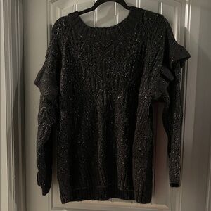 Old Navy Black Crew Neck Sweater